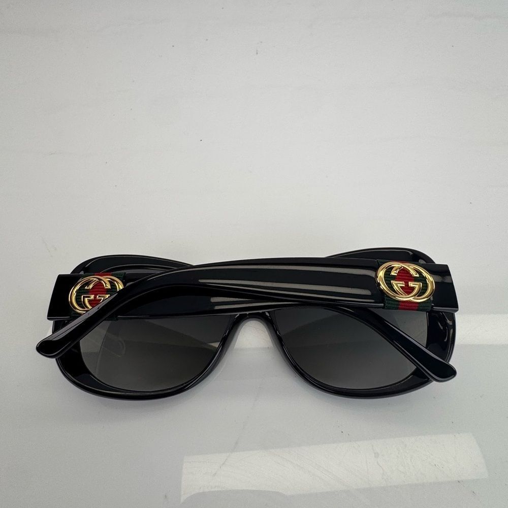 Rare Authentic Vintage Web Gucci GG 3644/S D28WJ Black 56mm Polarized Sunglasses - Picture 14 of 15